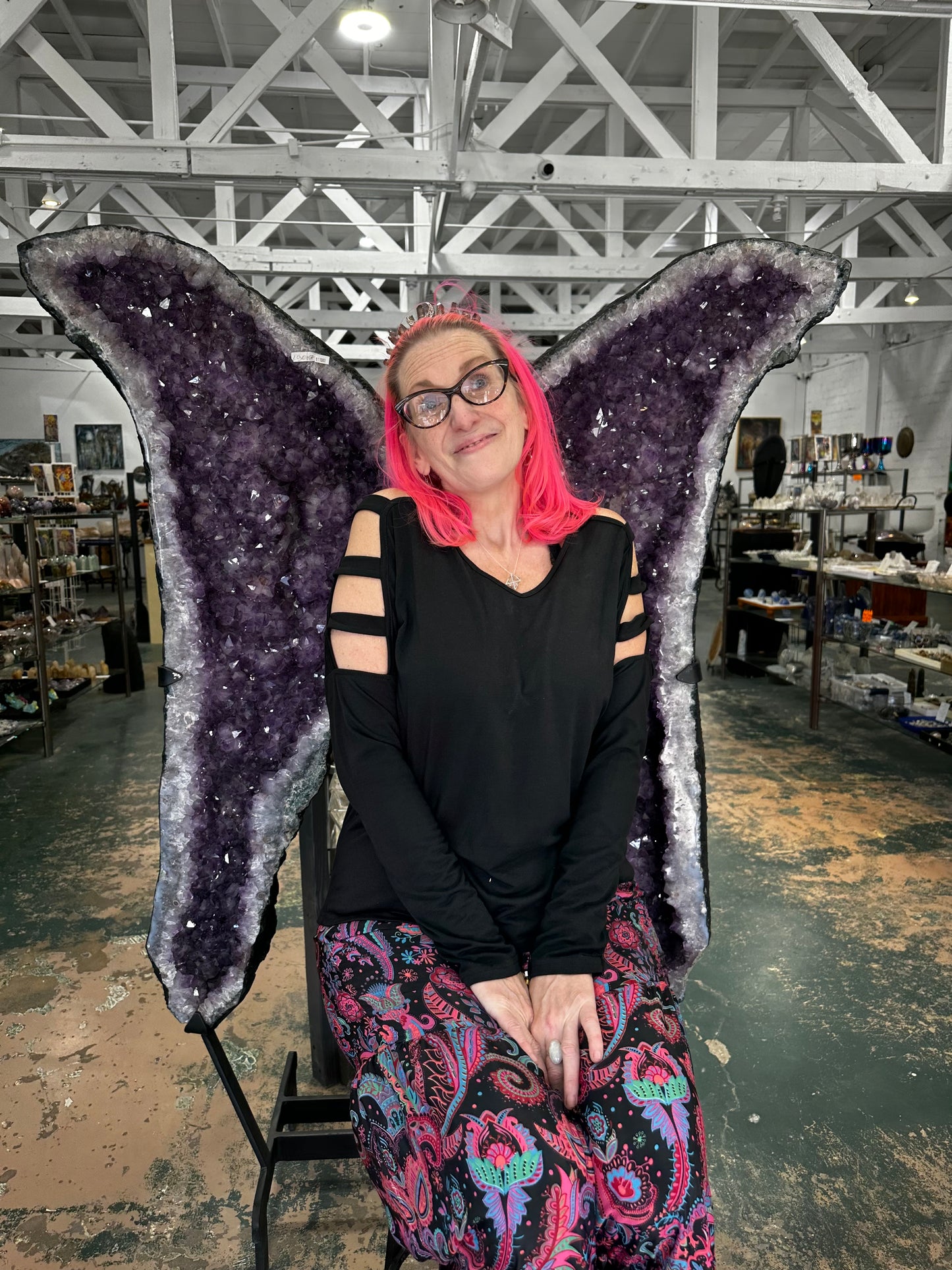 Amethyst Butterfly Wings