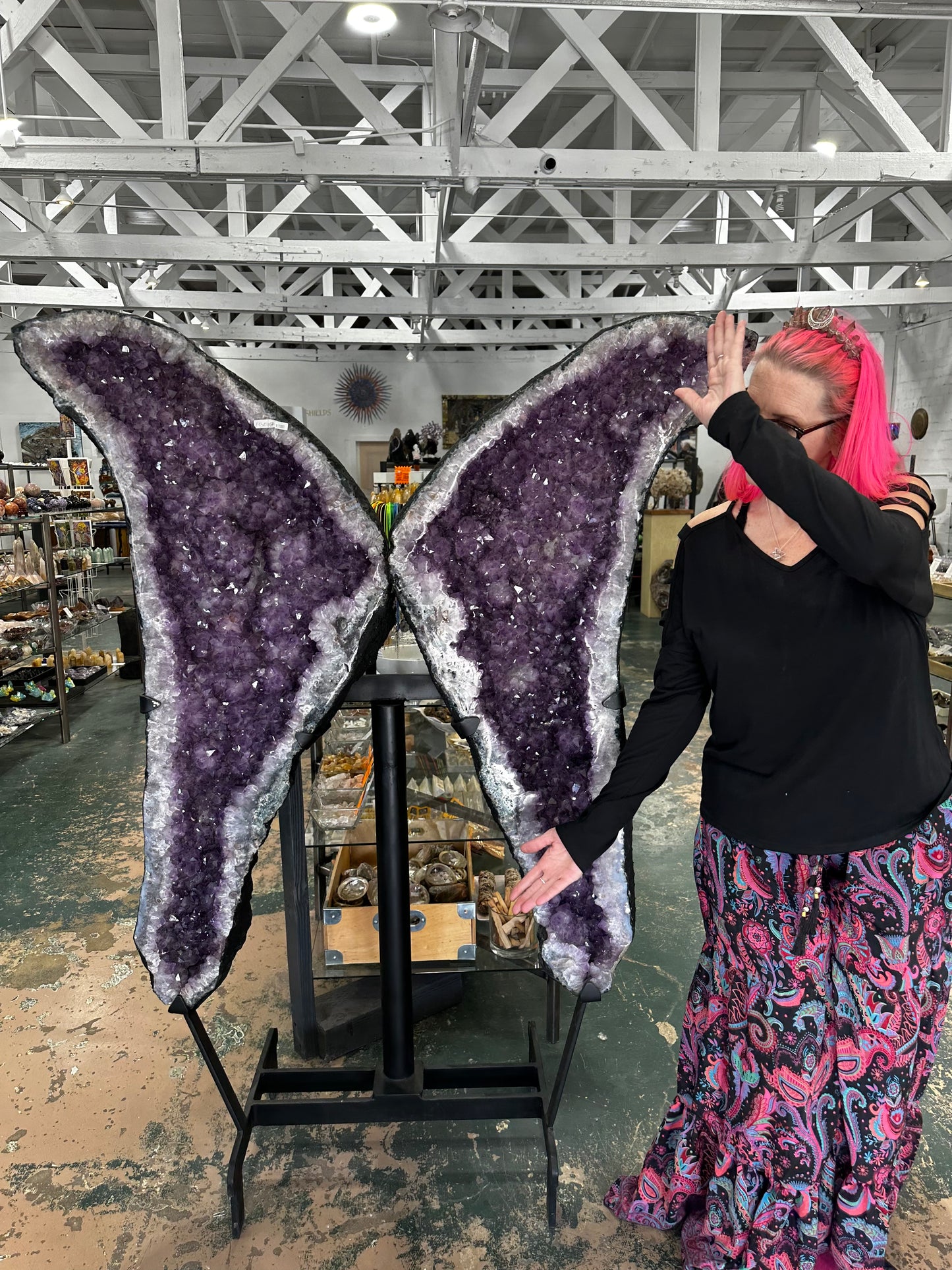 Amethyst Butterfly Wings