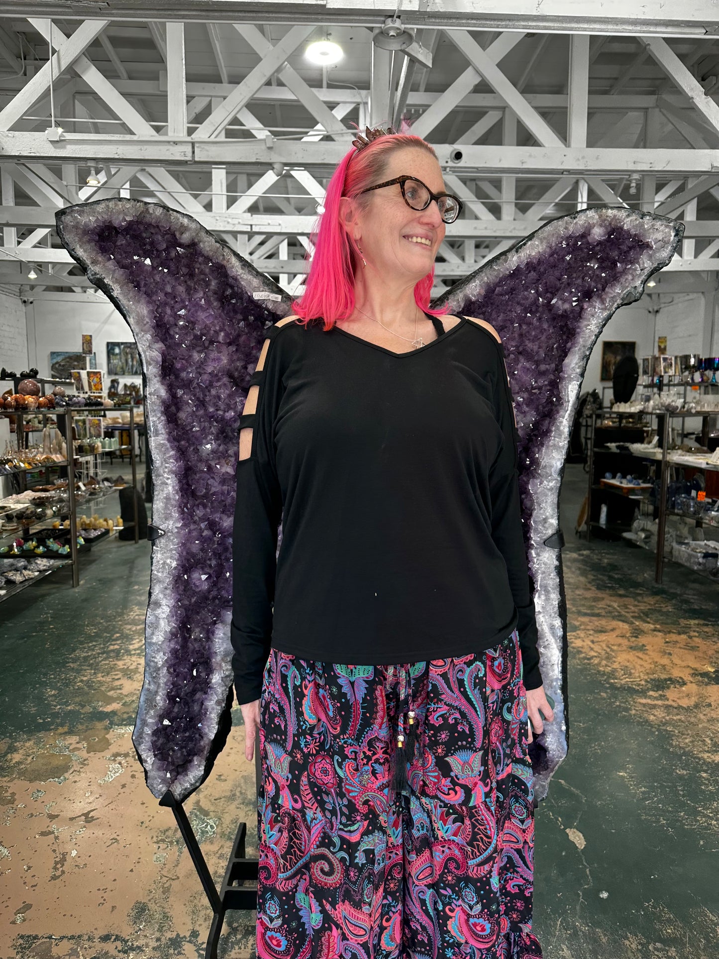 Amethyst Butterfly Wings