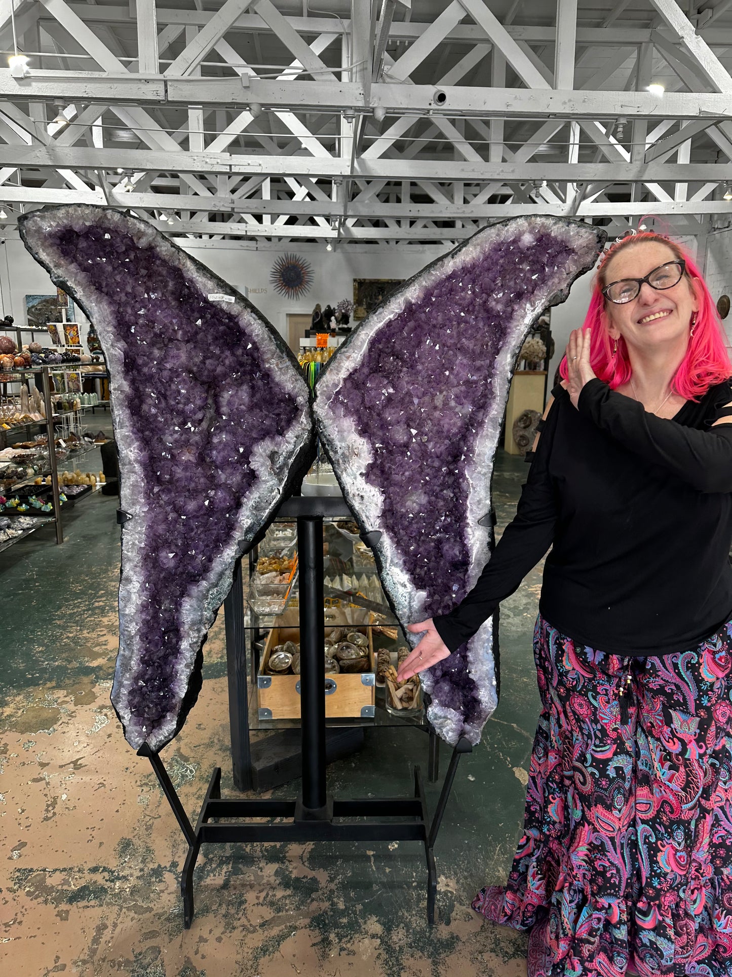 Amethyst Butterfly Wings